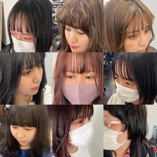 ミディアム カラー パーマ ヘアアレンジ メンズ キッズ ネイル マツエク・マツパ times salon名駅所属・久木原 ゆりのヘアスタイル