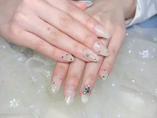 ネイル H3 Nail Tsuki🦋💙のネイルデザイン