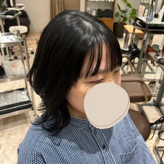 ミディアム Le clic ALPHA所属・小顔似合わせカット/ レイヤー/mai‪のヘアスタイル