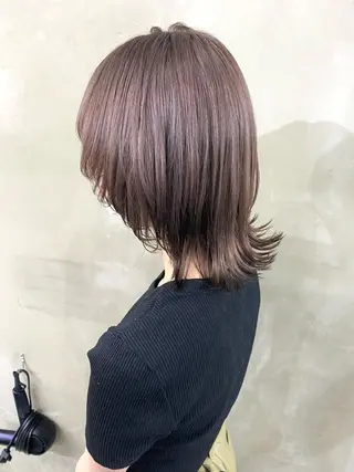 ミディアム カラー ヘアアレンジ メンズ ササキカズマ〻透明感 〻色落ち〻赤み消しのヘアスタイル