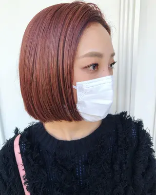 ショート カラー 森安 華楠のヘアスタイル