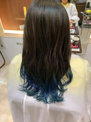 ロング メンズパーマ/難波/ 心斎橋　室園亮佑のヘアスタイル