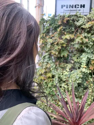 ミディアム カラー DOG MANIA PiNCH所属・大人女性スタイル マルイチのヘアスタイル