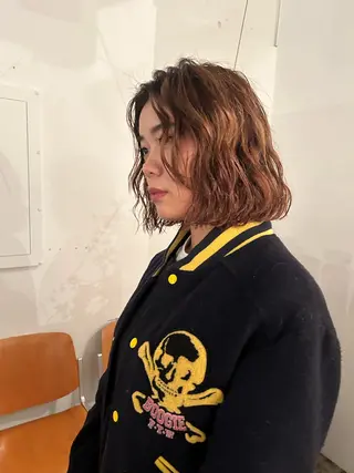 ミディアム Terve. 水野 菜々香のヘアスタイル