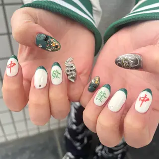 ネイル Nail ヌシん家 AKANEのネイルデザイン