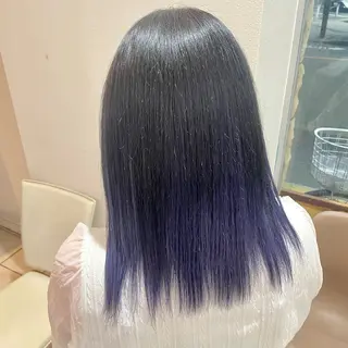 セミロング カラー ブリーチ/ヘアセット 【𝙍𝙞𝙣𝙤】のヘアスタイル