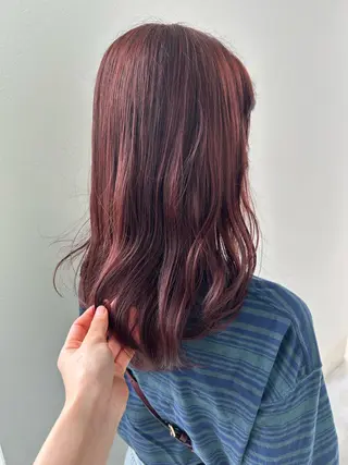 カラー nook.【ヌーク】所属・yumi/ nook.【ヌーク】のヘアスタイル