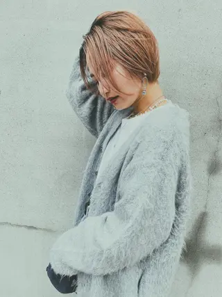 ショート ワンホンヘア ケラチン/Kaitoのヘアスタイル