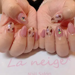 ネイル La neige* yuki 🥯🍑のネイルデザイン