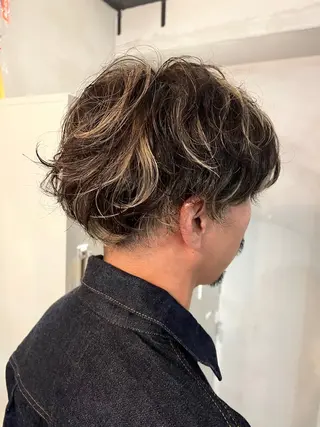 ショート カラー メンズ angelica店長 TSUKAMOTOのヘアスタイル