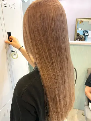 ロング Agu hair chocolat 梅田2号店【アグ ヘアー ショコラ】所属・髪質改善/縮毛矯正/ 梶原陸のヘアスタイル