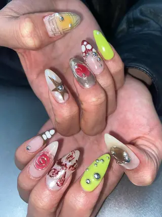 セミロング SHELL TOKYO所属・SHELLTOKYO idaのネイルデザイン