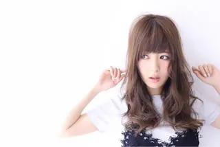ロング 小顔カット/レイヤー 【WiLL】加藤のヘアスタイル