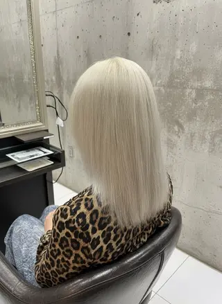 カラー ブリーチモデル募集 リナ🌟のヘアスタイル