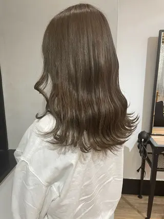 ミディアム カラー miyu /大阪美容室のヘアスタイル