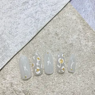 ネイル ⭐︎休業中の練習⭐︎ JNA認定講師髙橋のネイルデザイン