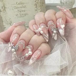 ネイル Lee Nails チップ長さだし専門店のネイルデザイン