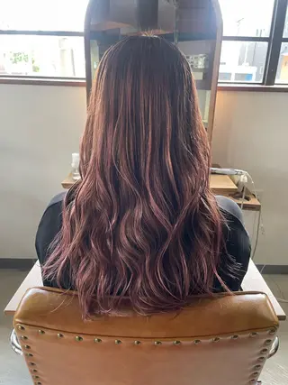ロング OGAWA NOAのヘアスタイル