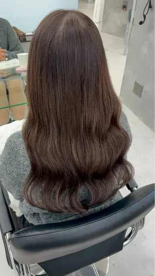 ミディアム 羽エクステ/シール エクステ/横浜駅5分のヘアスタイル