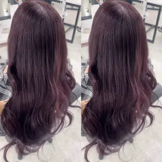 ロング カラー 赤み無し柔らかカラー 【梅田】madokaのヘアスタイル