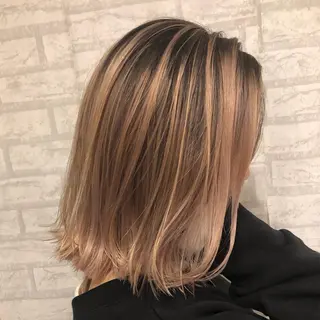 ショート カラー JILBLAN京都 ショート/ハイライトのヘアスタイル