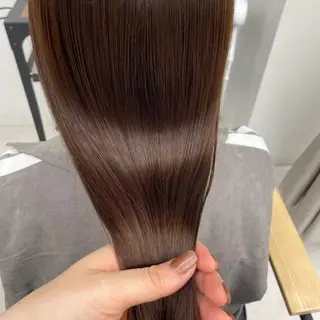 ミディアム カラー パーマ ヘアアレンジ メンズ キッズ ネイル マツエク・マツパ アイブロウ mona/ ストレートスタイル✨のヘアスタイル