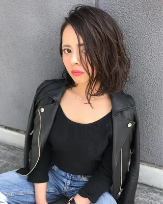 ミディアム カラー メンズ指名多数!! SiLO 田島のヘアスタイル