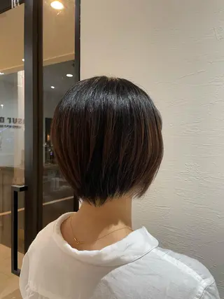 ショート 守川 七海のヘアスタイル