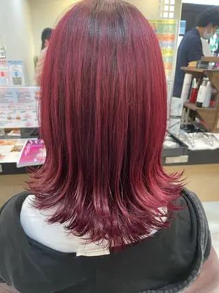 ミディアム カラー ヘアアレンジ リリー /Men's/パーマのその他イメージ