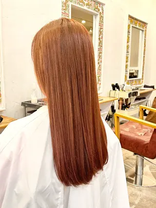 ロング カラー 村上 滉弥のヘアスタイル