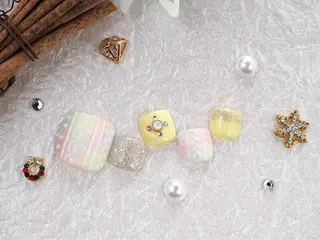 ネイル ネイルPetit Ribbonのネイルデザイン