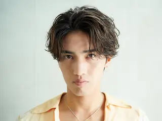 パーマ メンズ fifth天神メンズ パーマ特化／内山遥斗のヘアスタイル