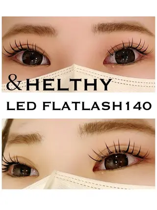 マツエク・マツパ シュガーレイ所属・バインドロック🦋 アンドヘルシーのマツエク・マツパデザイン