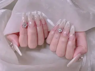 ネイル 長さだし専門店 M2　rikaのネイルデザイン