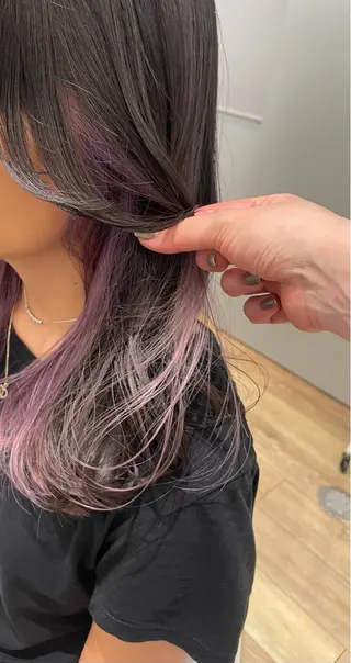 ミディアム カラー ✨似合わせstyle ✨mei🦋のヘアスタイル