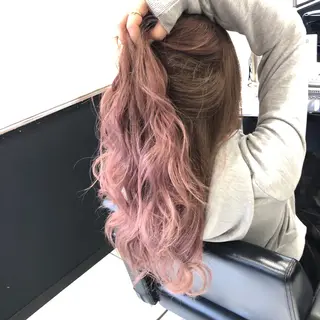 カラー 🦖店長🦖pino #しのだスペシャルのヘアスタイル