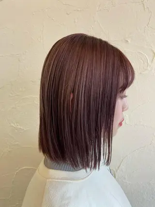 ミディアム カラー Hair Musee   柱店所属・topstylist 吉住 早織のヘアスタイル