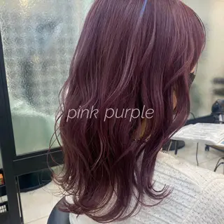 ミディアム カラー 韓国ヘア／艶カラー minamiのヘアスタイル