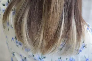 ミディアム カラー GATE.所属・GATE. staffのヘアスタイル