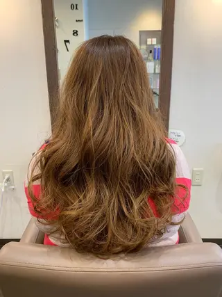 ロング カラー 中村 優太のヘアスタイル