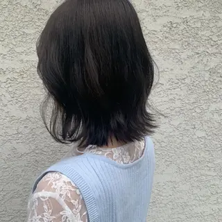 ショート カラー ヘアアレンジ 韓国×巻ける髪質改善 💍maki💍のヘアスタイル