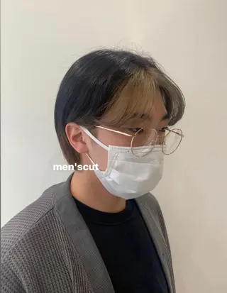 メンズ 顔周りレイヤー 🎀マリノのヘアスタイル