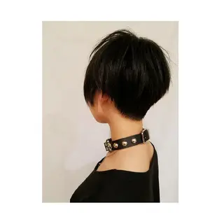 ショート EMANON名古屋所属・美谷添（ミヤゾエ） まどか大人ヘアサロンのヘアスタイル