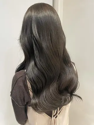 ロング カラー matiz マティス　表参道所属・💜アンブレラカラー 髪質改善　丸尾】のヘアスタイル