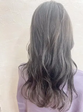 ロング カラー ケアブリーチ /髪質 改善/古橋圭史郎のヘアスタイル