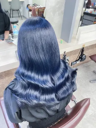 セミロング カラー 🍎ハッシュカット× 髪質改善🍎カイトのヘアスタイル