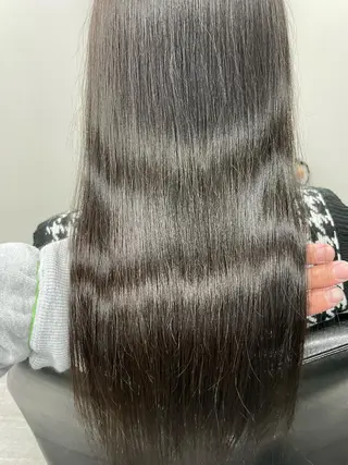 ロング CHORD 四条河原町駅店　髪質改善&韓国風&ハイトーンカラー所属・けいと髪質改善 全年齢リピート多数のヘアスタイル