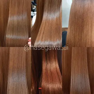 セミロング カラー EMANON 心斎橋所属・デザインカラー /aiのヘアスタイル