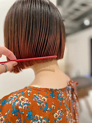 ショート カラー ノグチ ユウキ/ボブのヘアスタイル