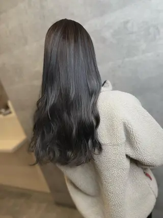 ロング カラー 🌿海山龍馬🌿前髪 /顔まわり/レイヤーのヘアスタイル